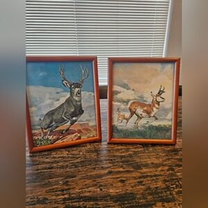 Vintage 60s Big Game Art Prints